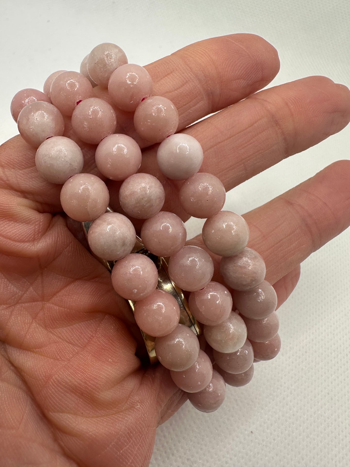 8mm Pink Opal Bracelet