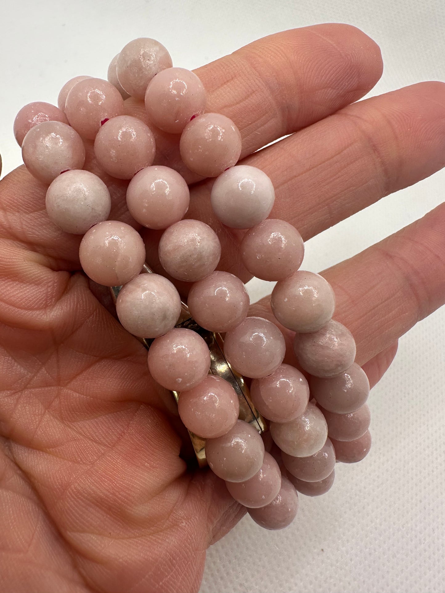 8mm Pink Opal Bracelet