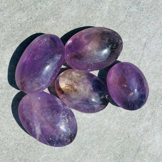 Large Dream Amethyst Palmstone
