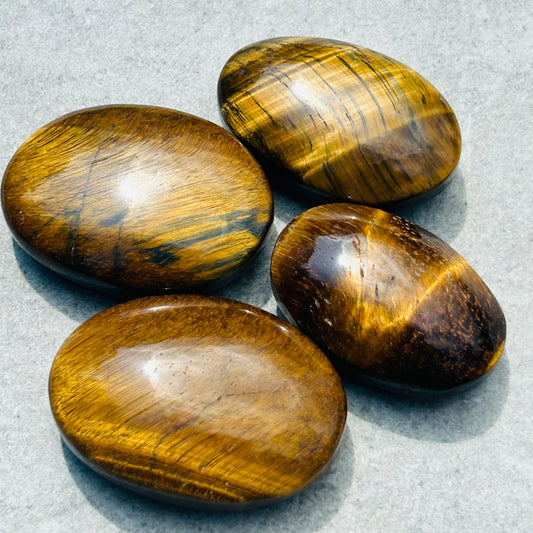Blue Tigers Eye Palmstone