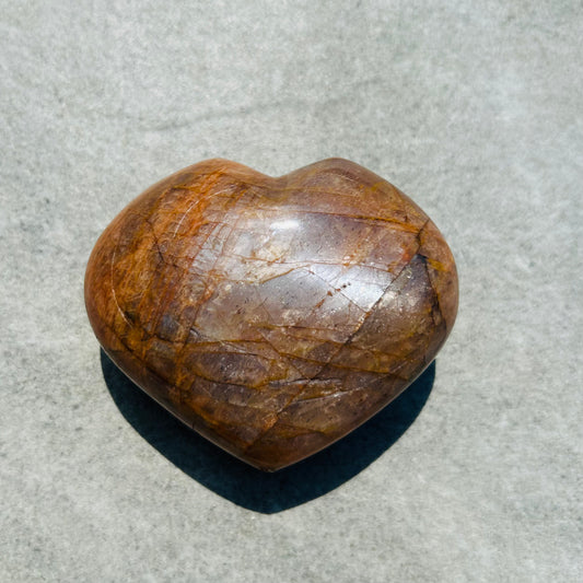 Large Moonstone Heart