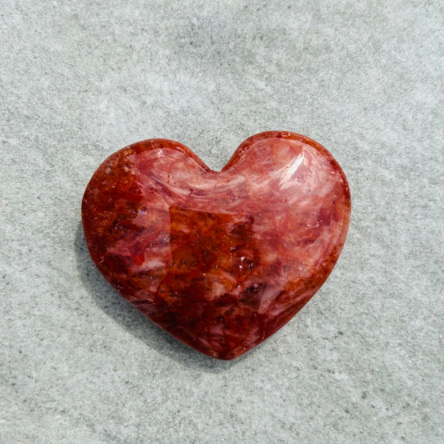 Fire Quartz Hearts