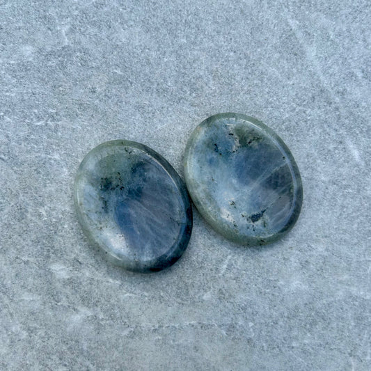 Labradorite Oval Worry Stone