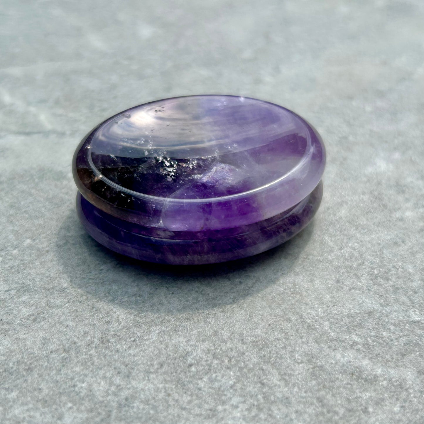 Dream Amethyst Oval Worry Stone