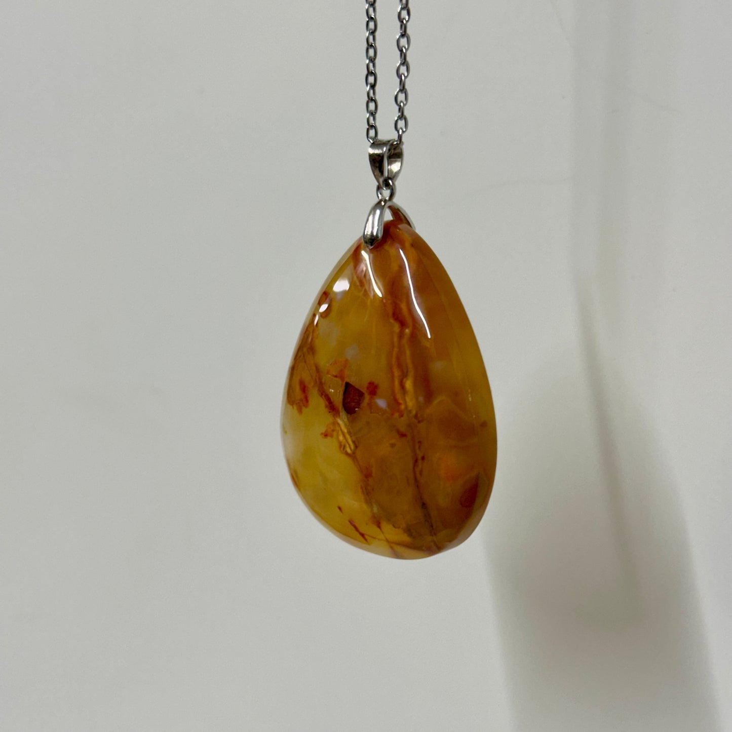 Agate 925 Silve Pendnat