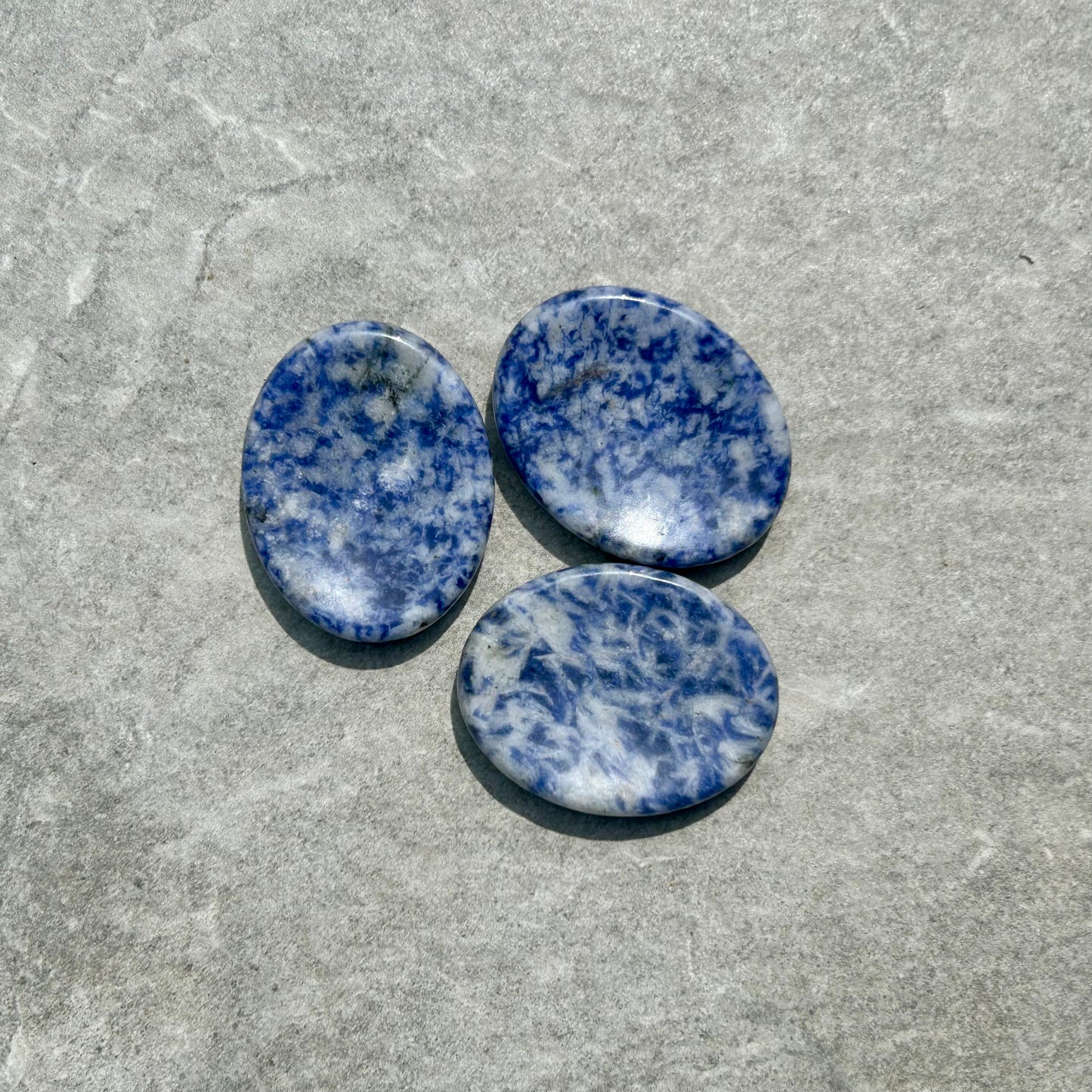 Sodalite Worry Stone Style 2