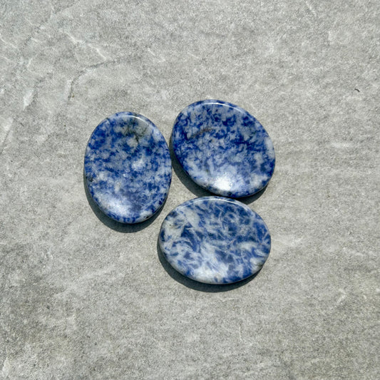 Sodalite Worry Stone Style 2