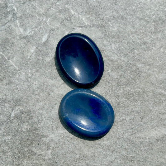Blue Aventurine Oval Worry Stone