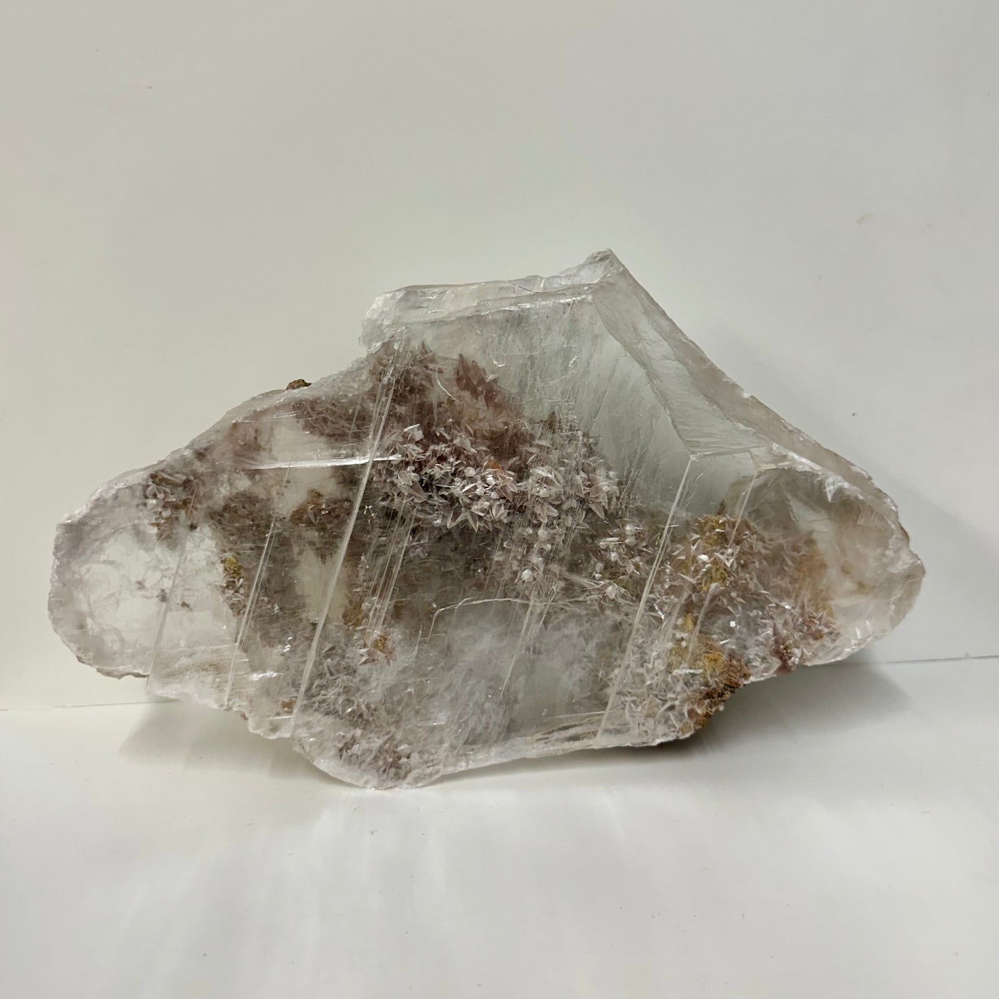 Selenite & Garden Quartz Raw