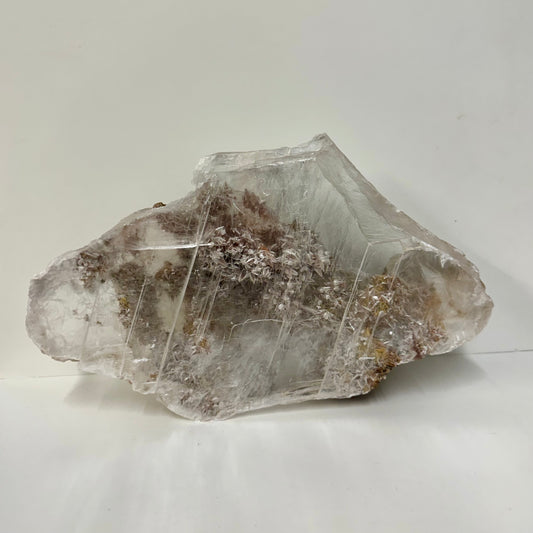 Selenite & Garden Quartz Raw