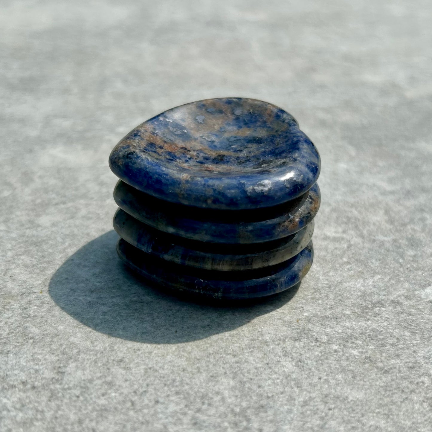 Sodalite Herat Worry Stone