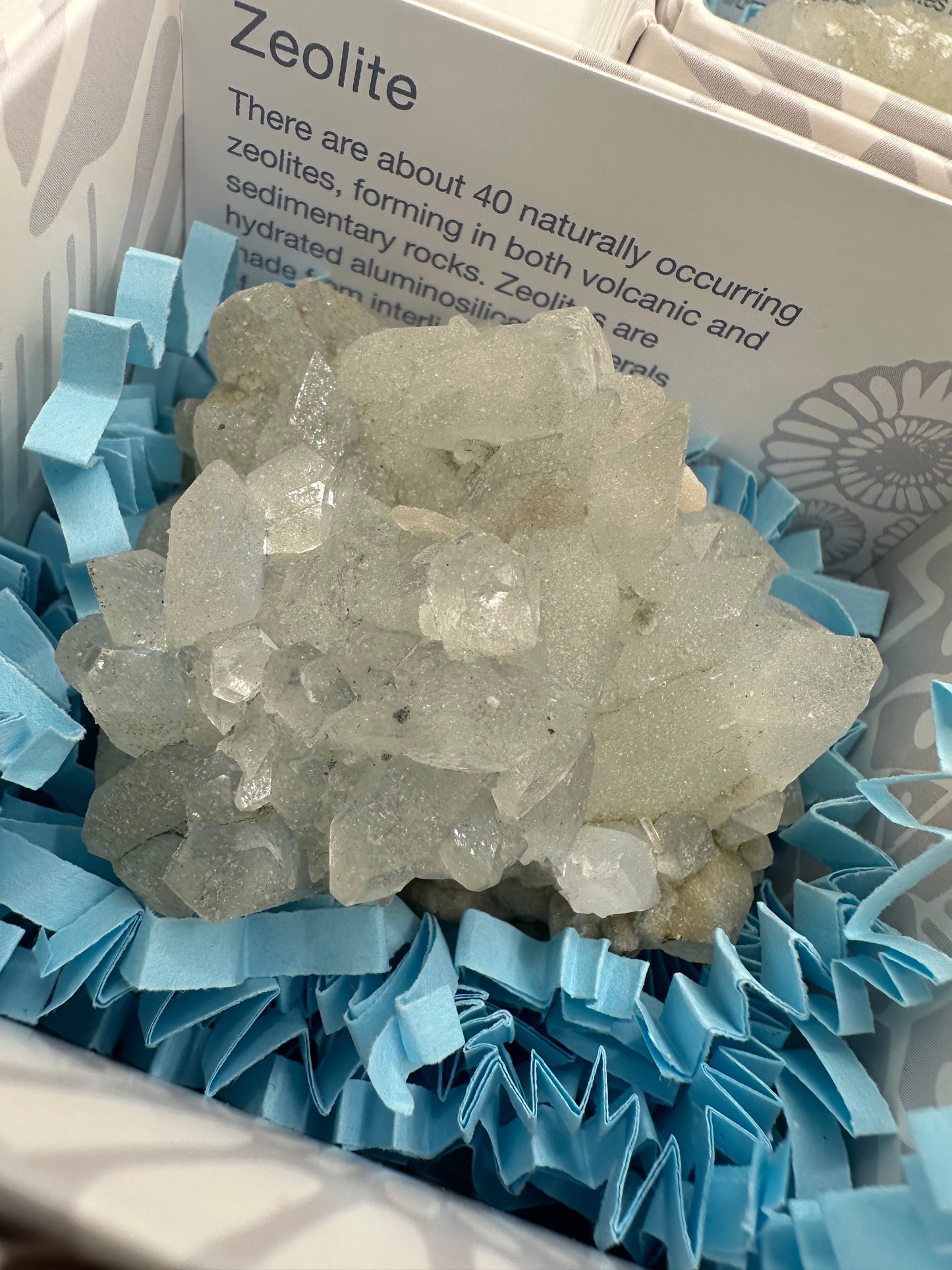 Zeolite Clusters in Gift Box