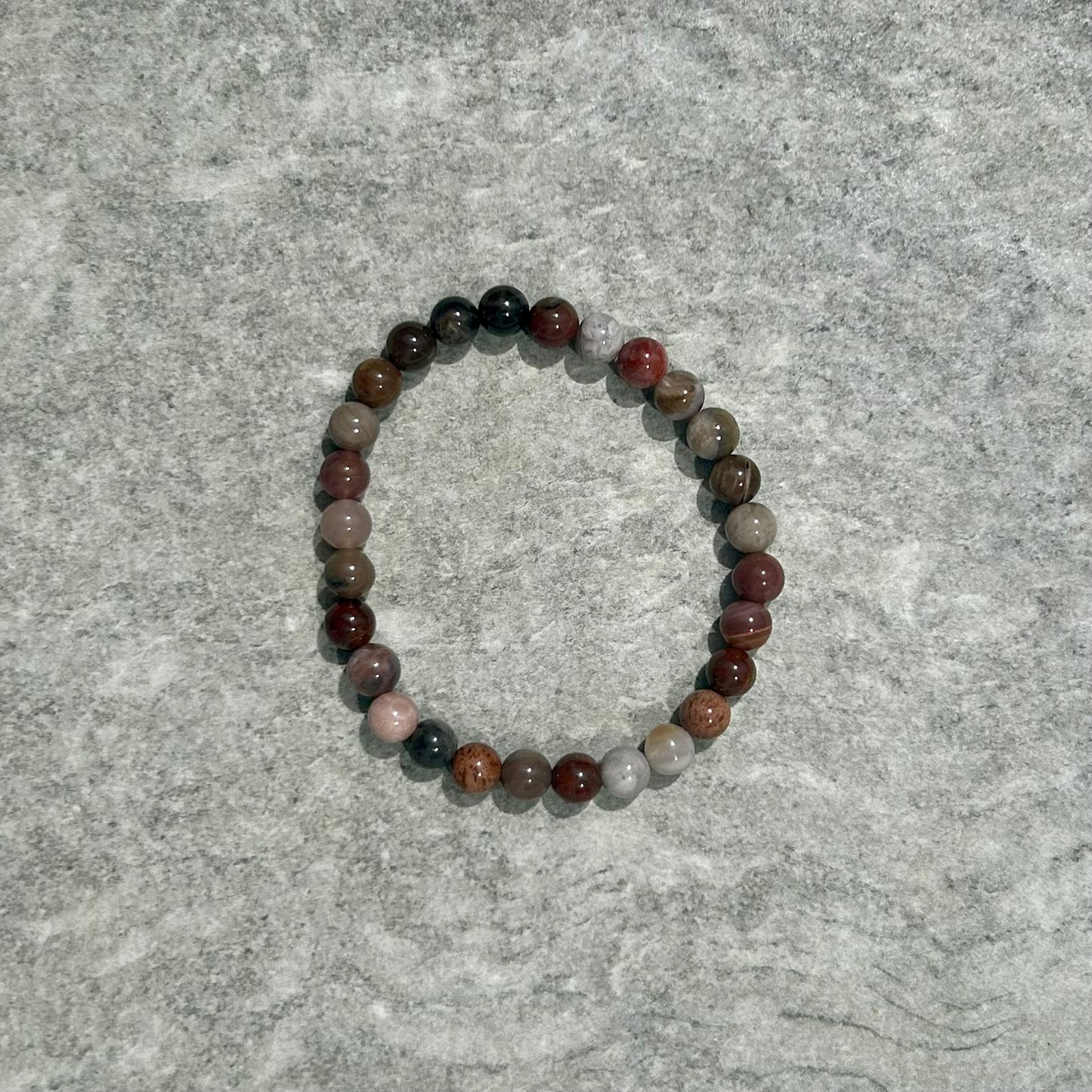Fosslied Wood Bracelet 6mm