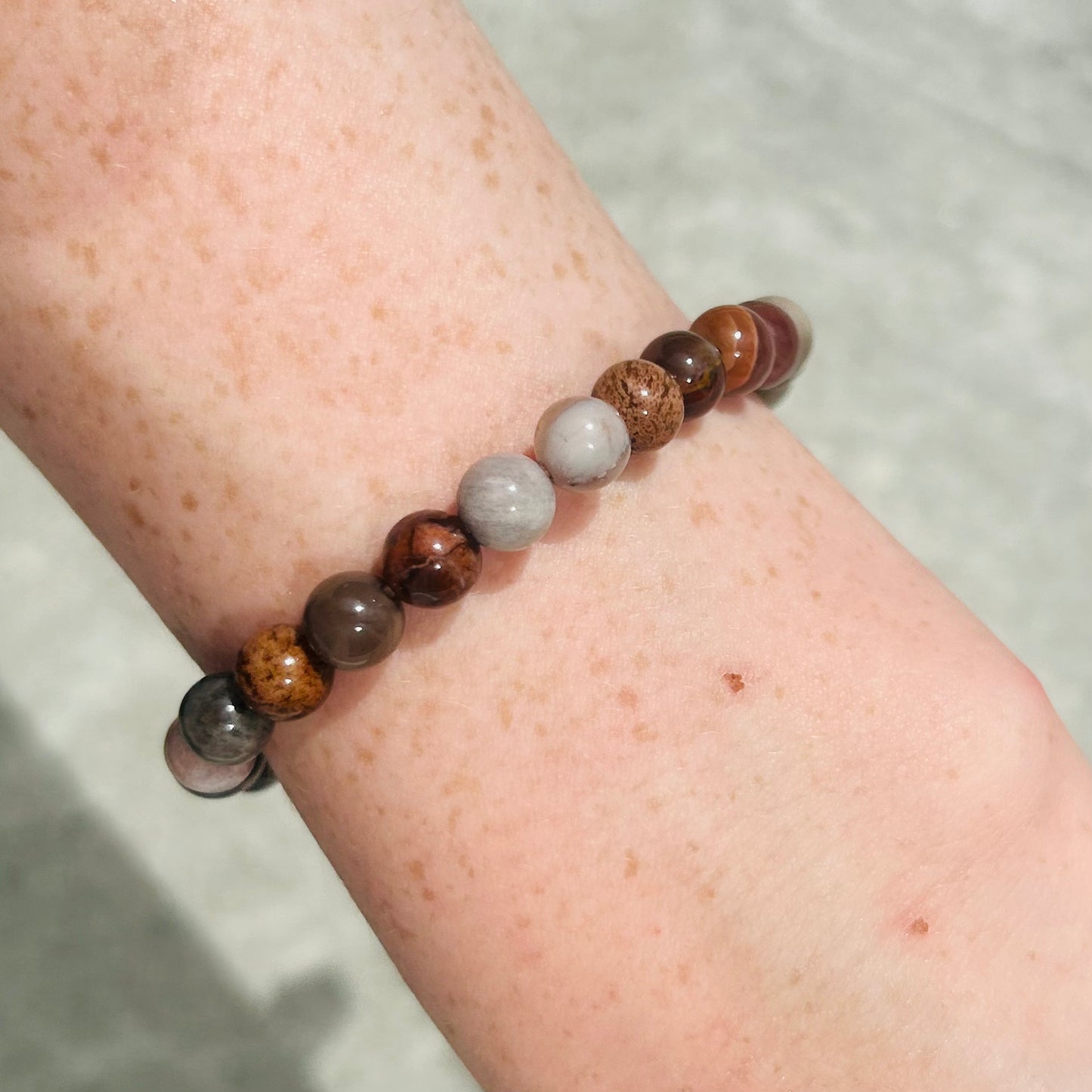 Fosslied Wood Bracelet 6mm