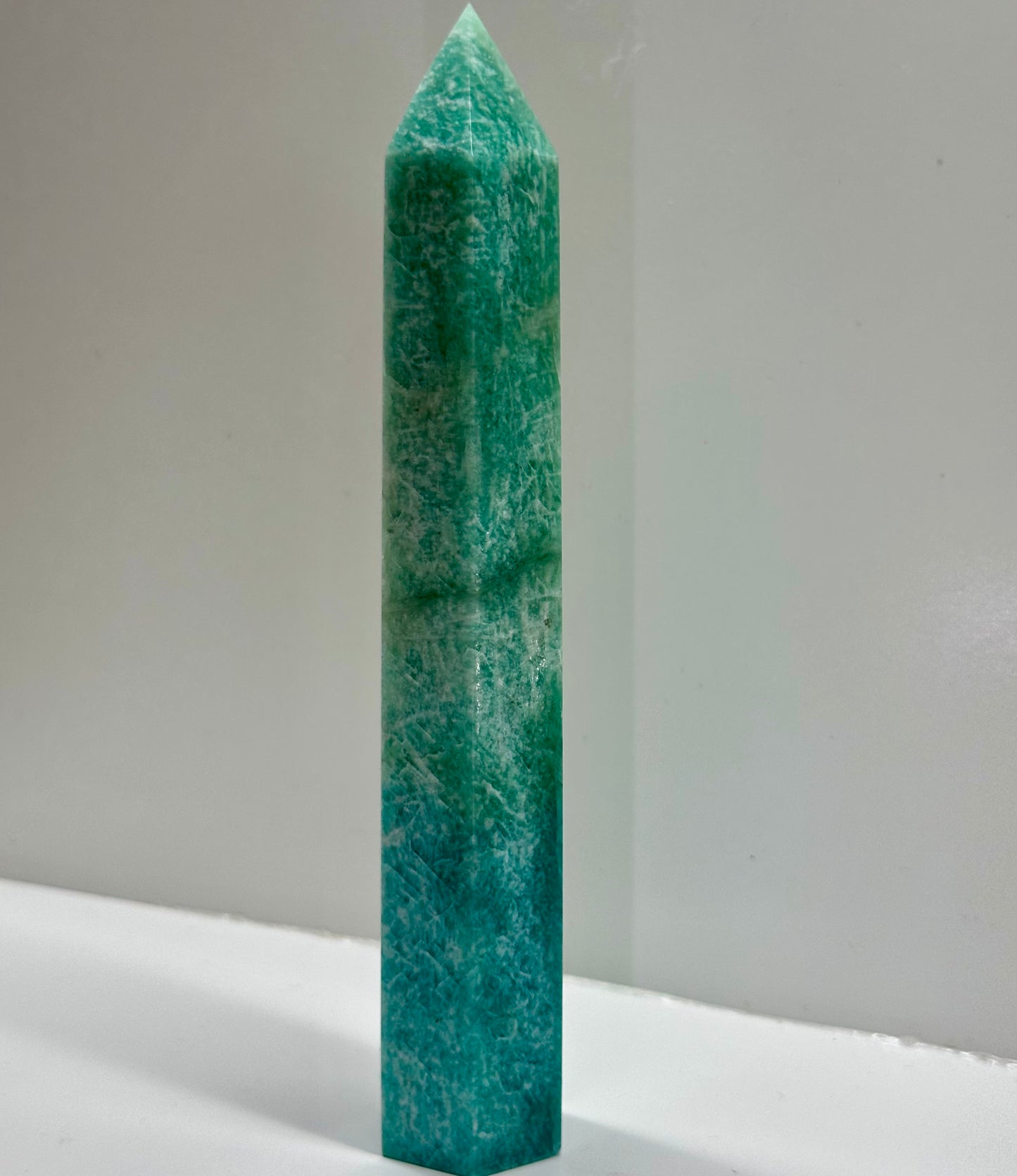 Amazonite 16cm Tower.
