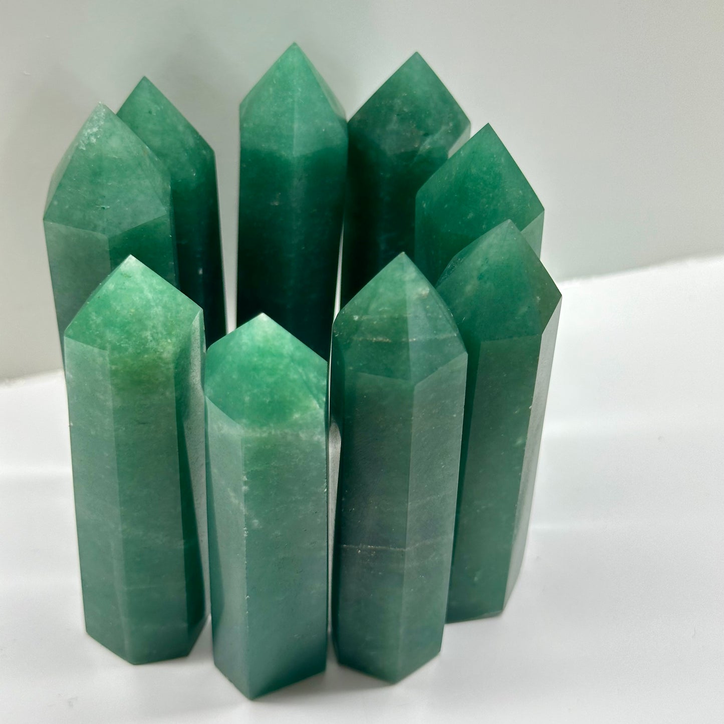 Green Aventurine Towers