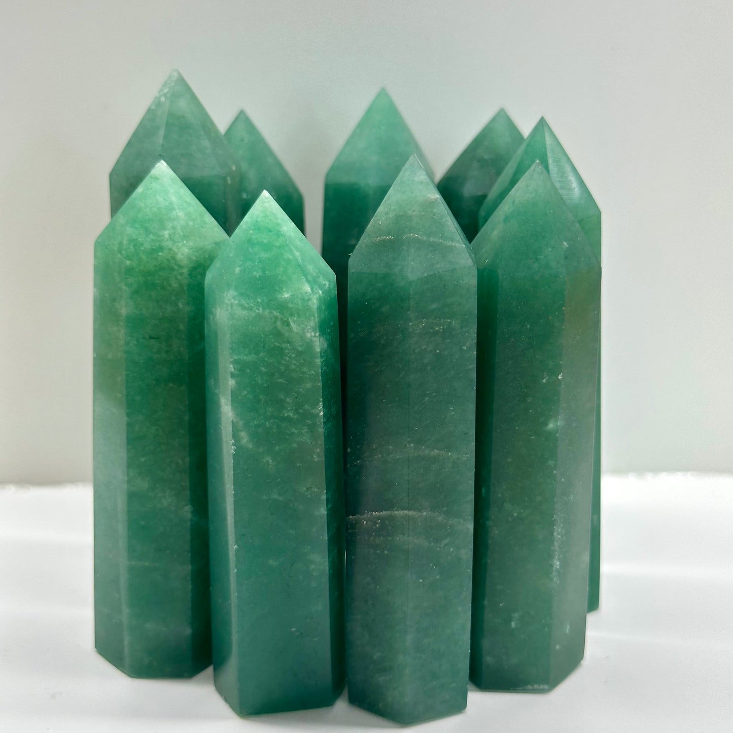 Green Aventurine Towers