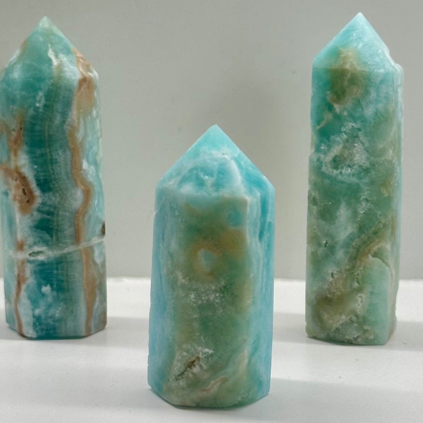 Blue Hemimorphite Toweres