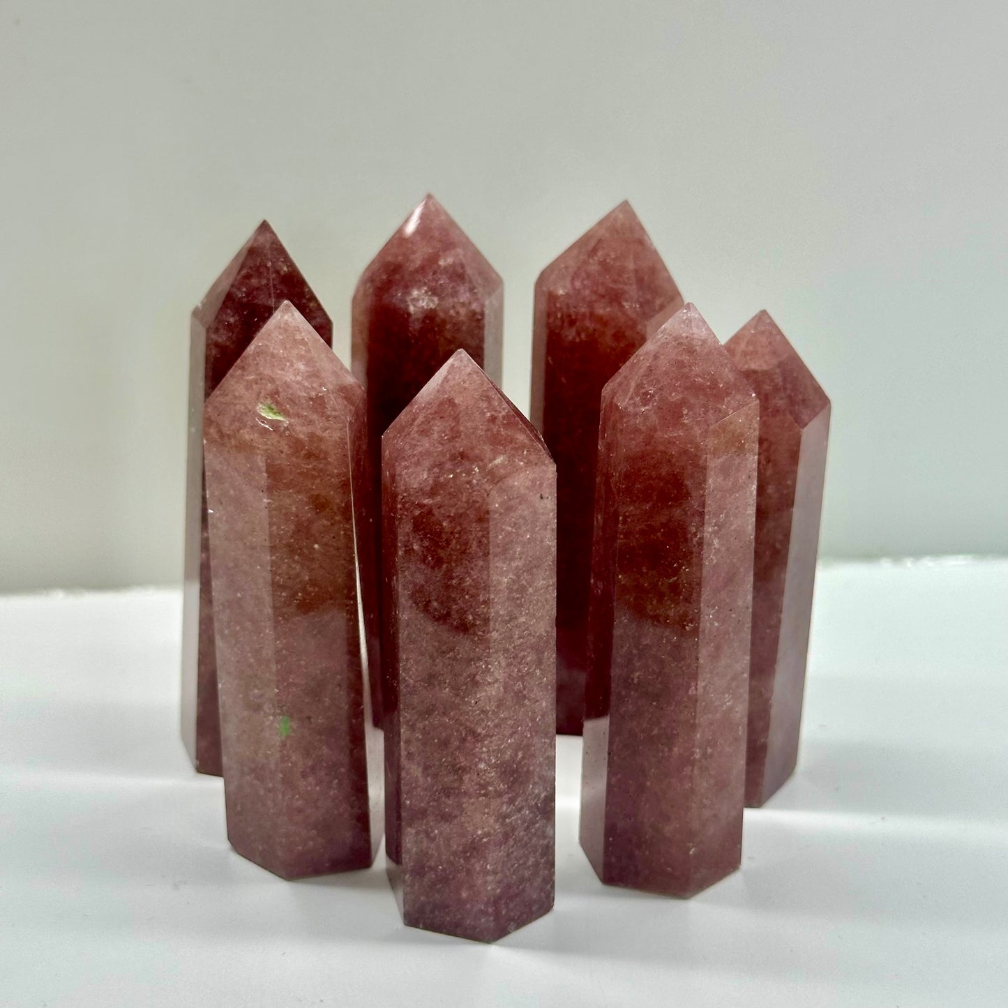 Strawberry Quartz Towers