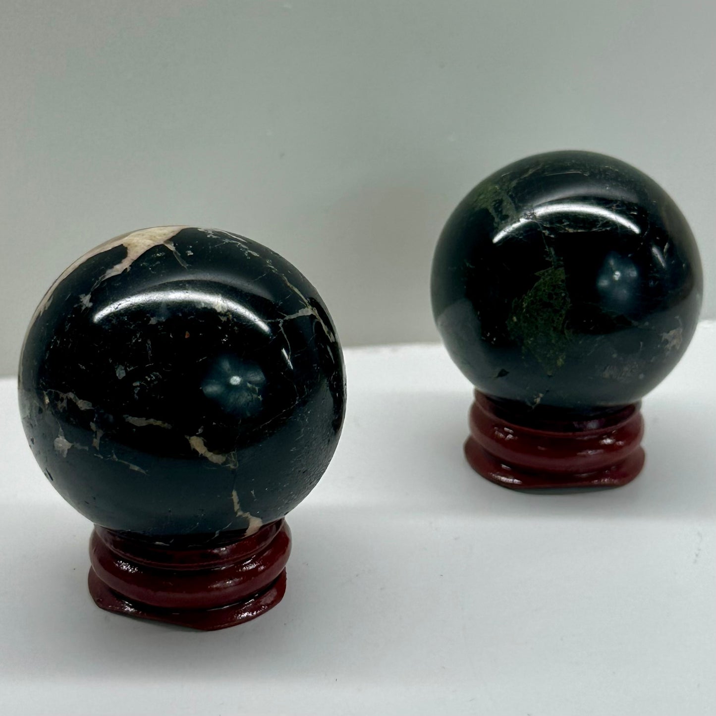 Black Tourmaline Spheres