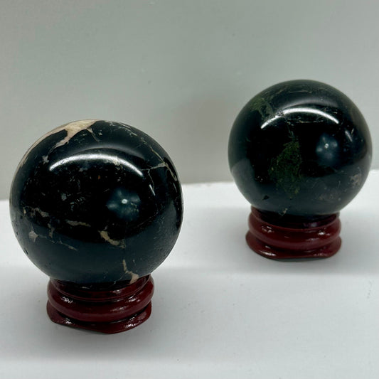 Black Tourmaline Spheres