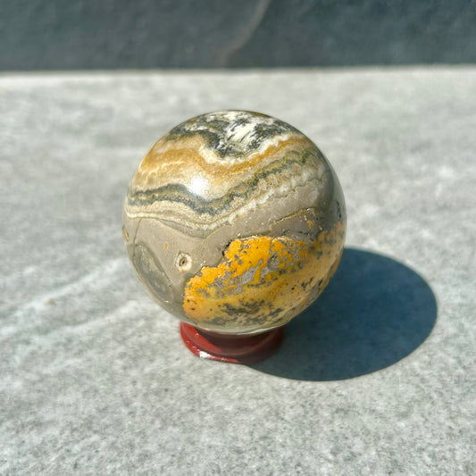 Bumble Bee Jasper Sphere