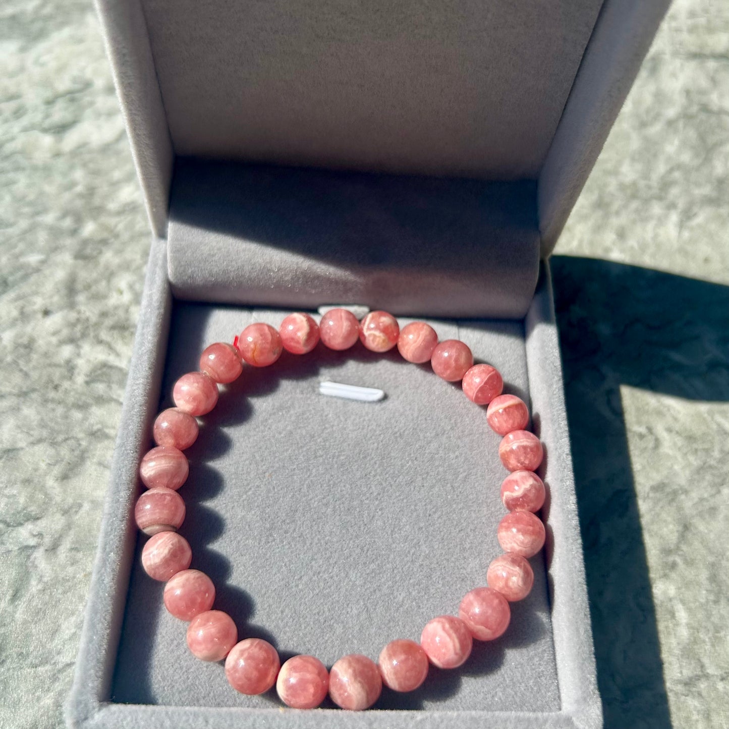 Rhodacrosite Bracelet 6mm