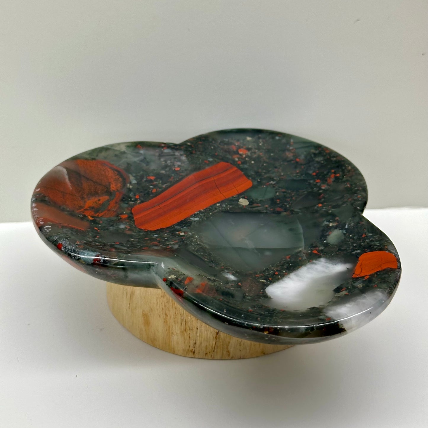 BloodStone Large Clover Bowl (15cm)