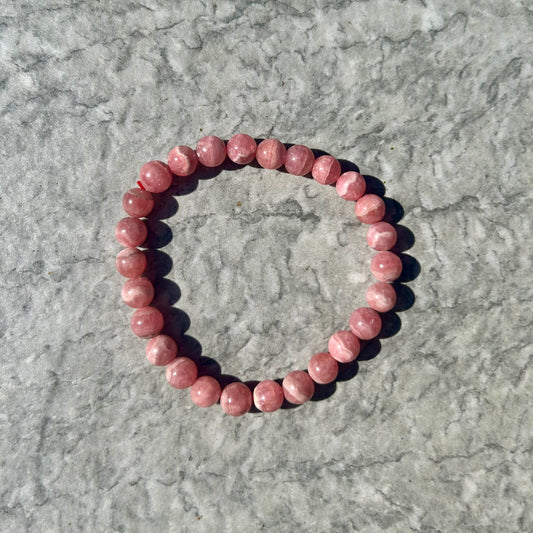 Rhodacrosite Bracelet 6mm