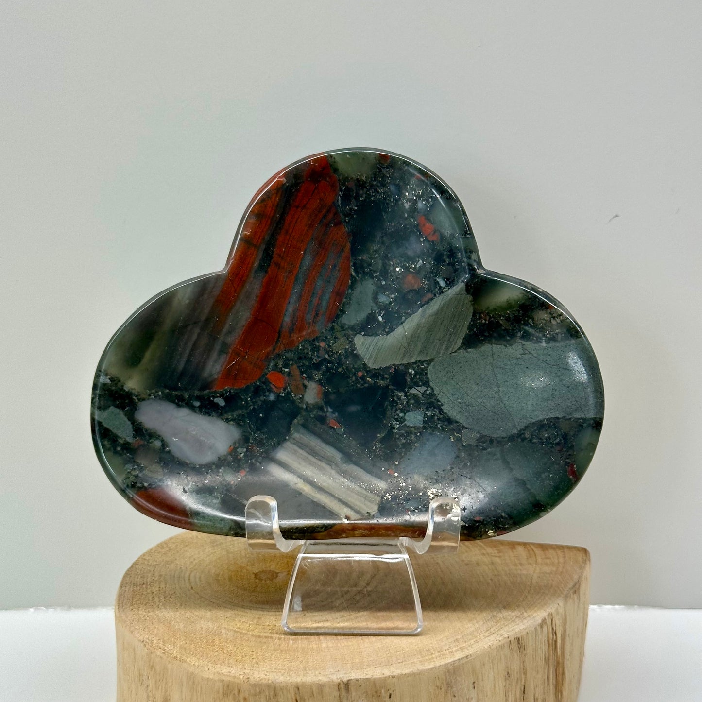 Blood Stone Medium Cloud Bowl (10.5cm)
