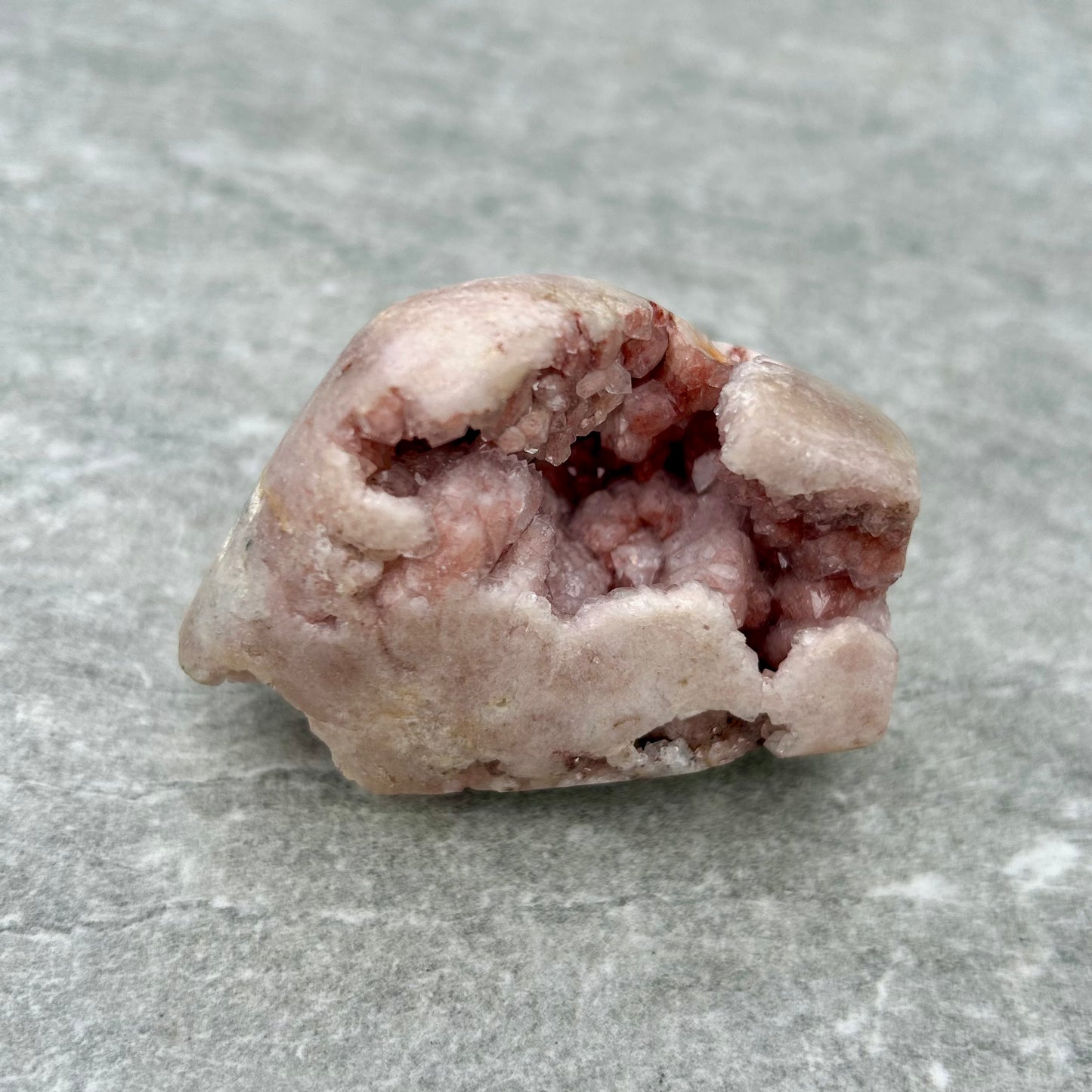 Raw Pink Amethyst Free From With Cluster