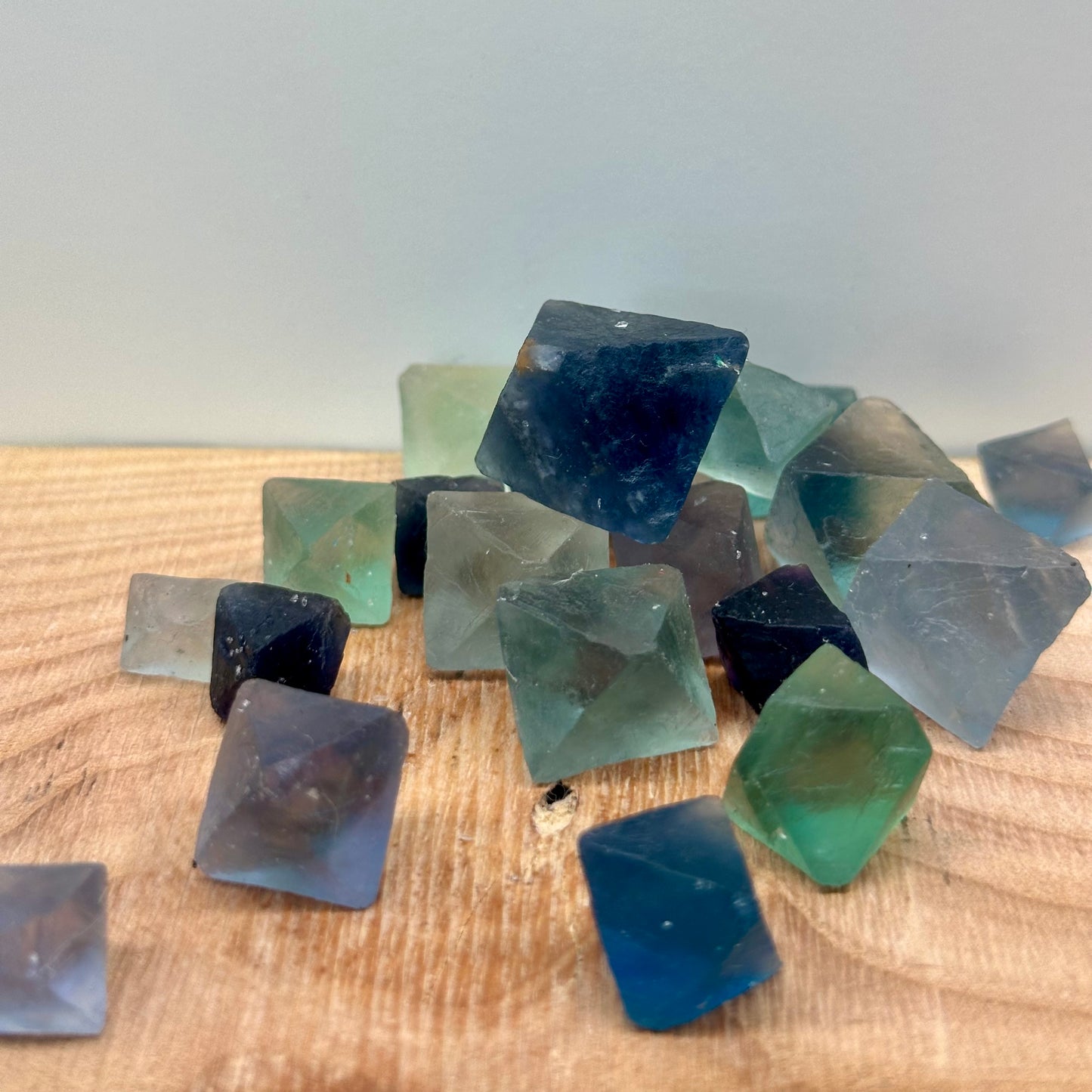 Natural Fluorite Diamonds