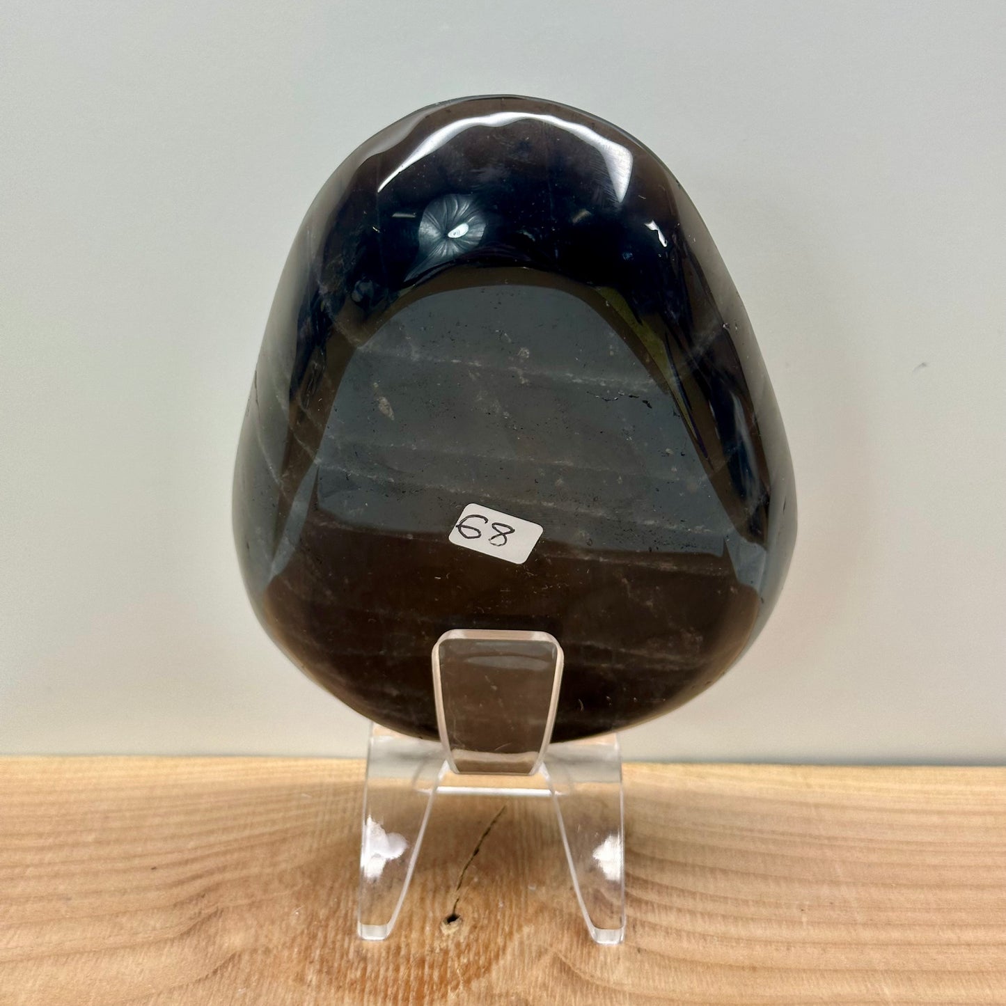 Black Quartz Oval Bowl