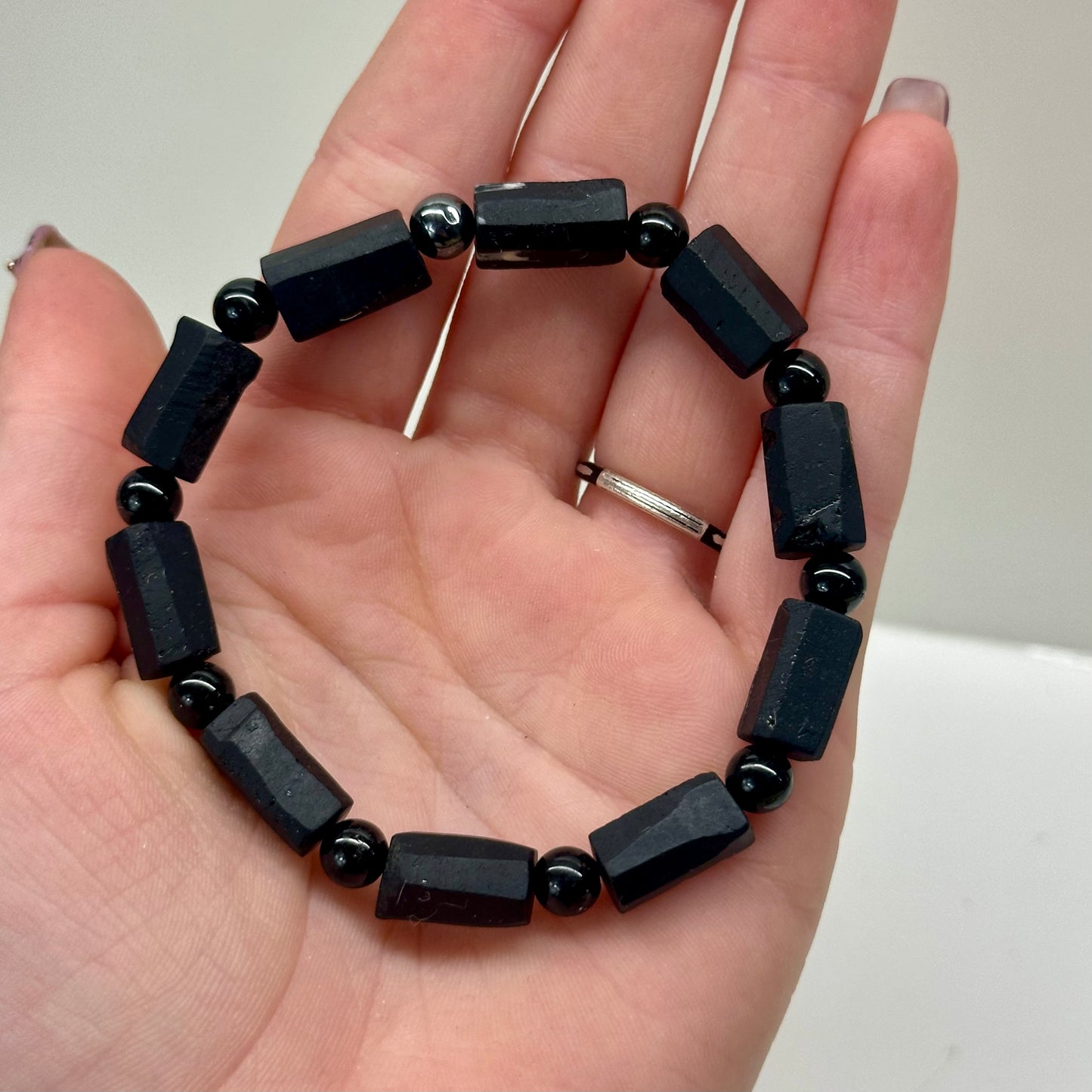 Tourmaline Cube Bracelets