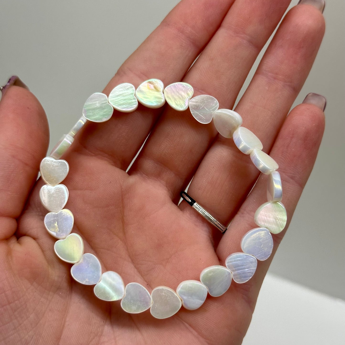 Shell Heart Bracelets