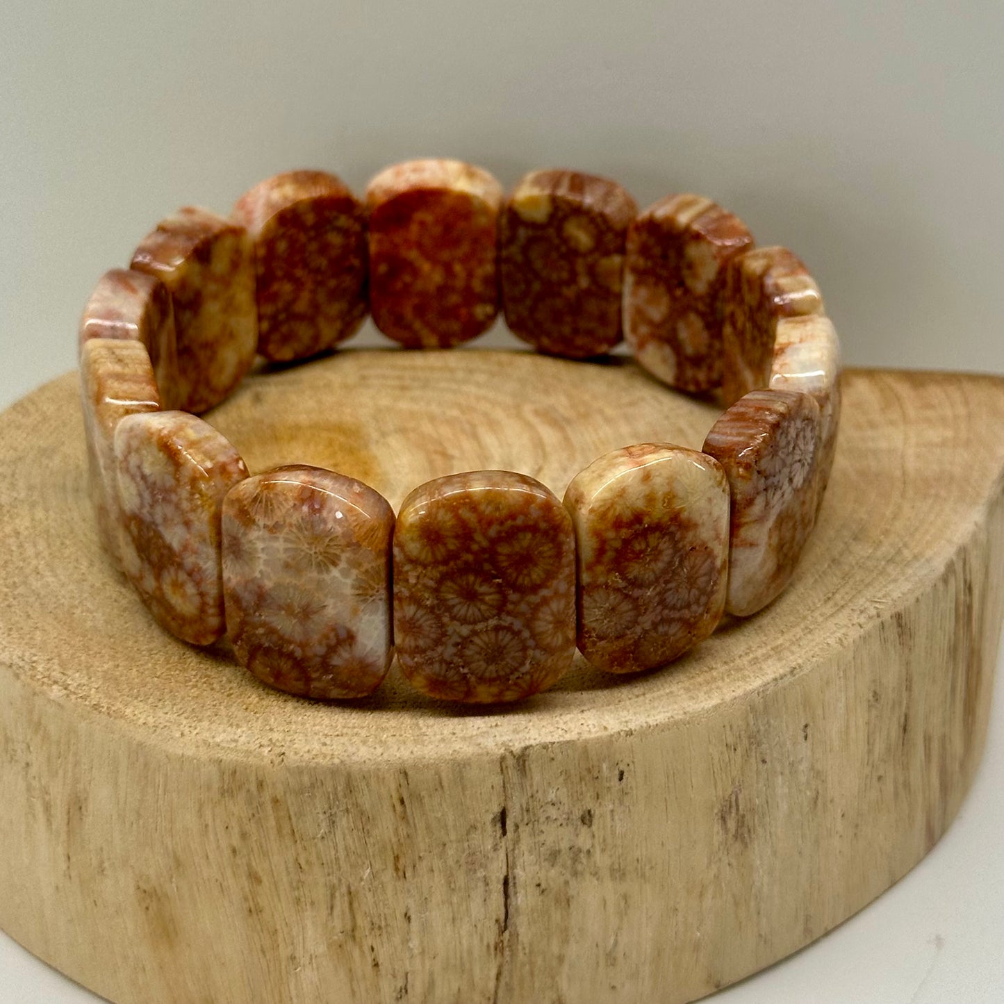 Coral Bangled Bracelets