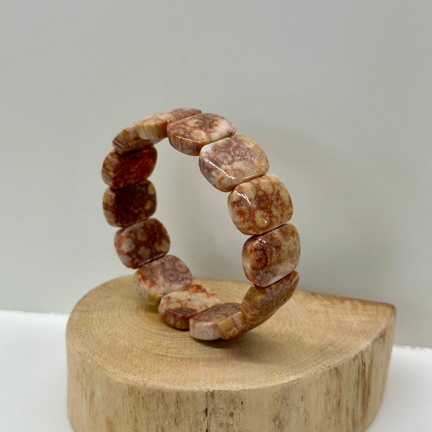 Coral Bangled Bracelets