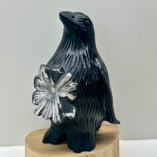 Chrysanthemum Bird Carving