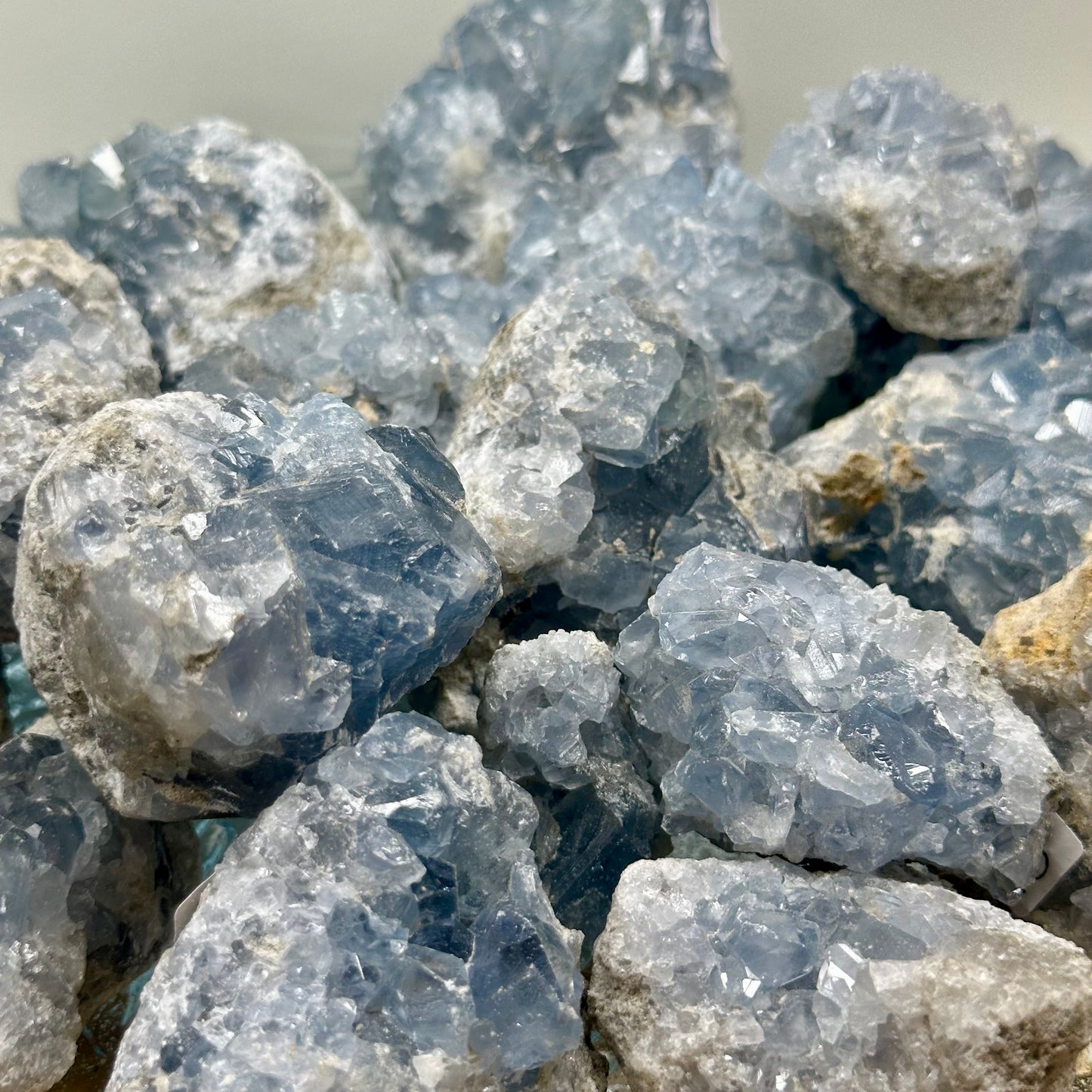 Raw Blue Celestite
