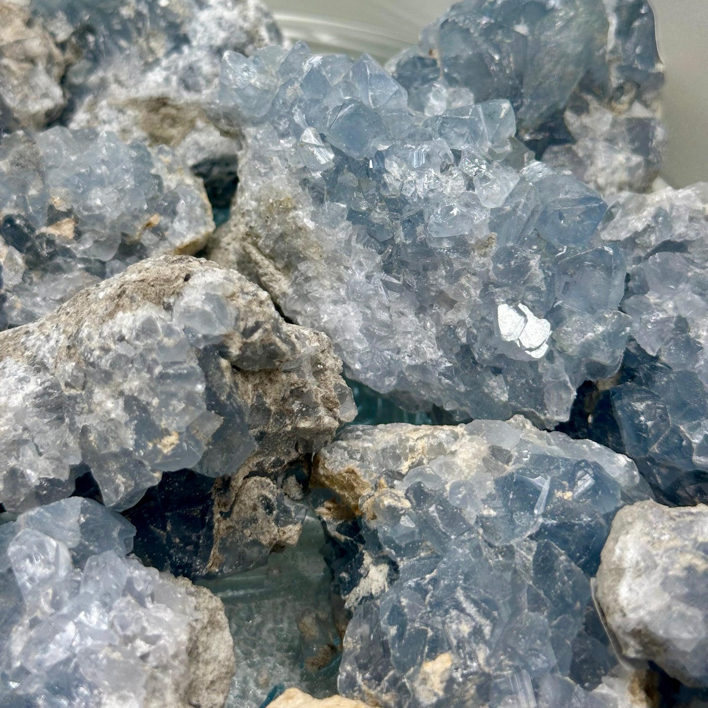 Raw Blue Celestite