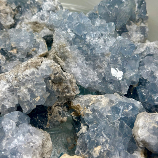 Raw Blue Celestite