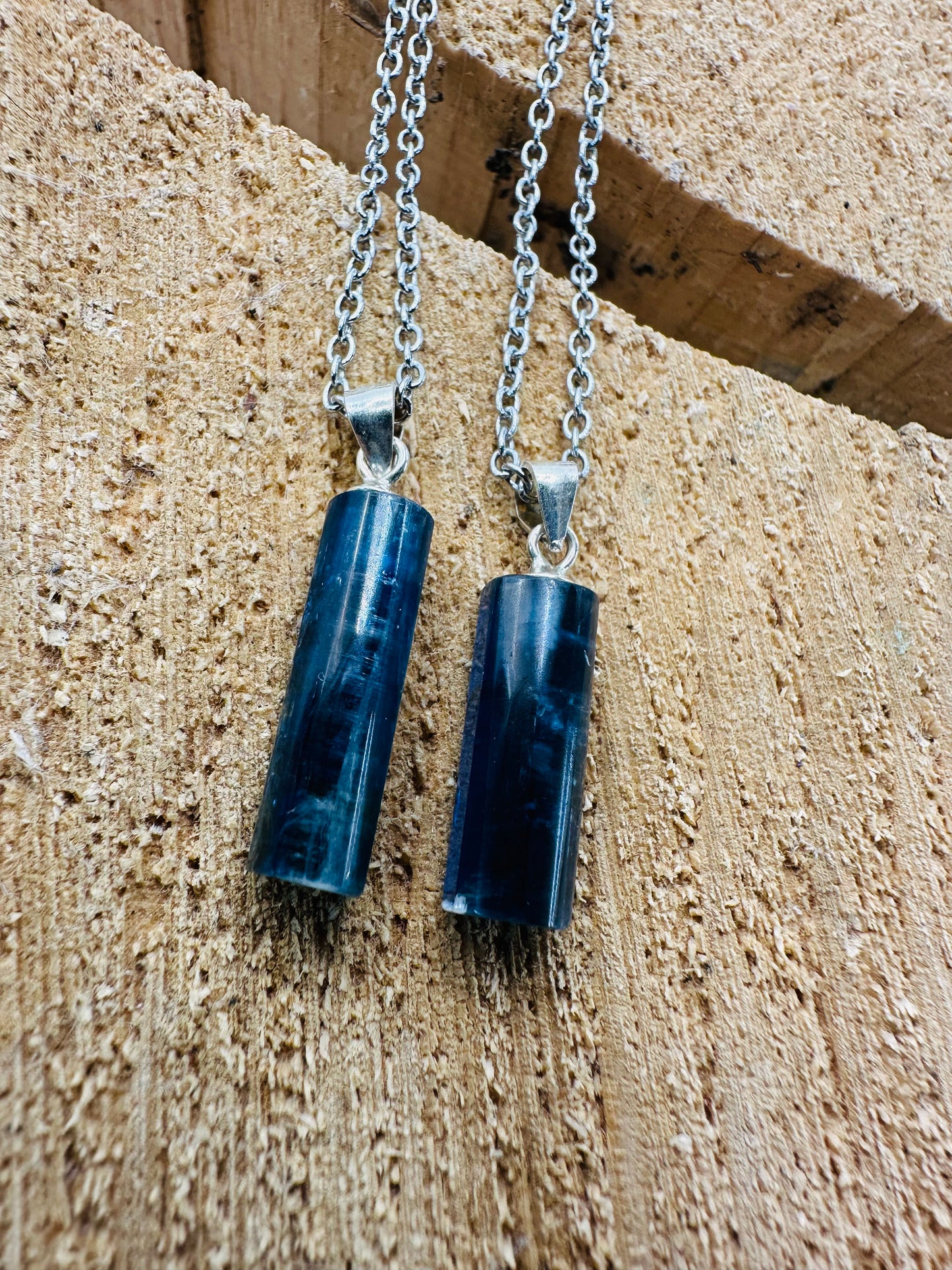 925 High Grade Kyanite Pendant