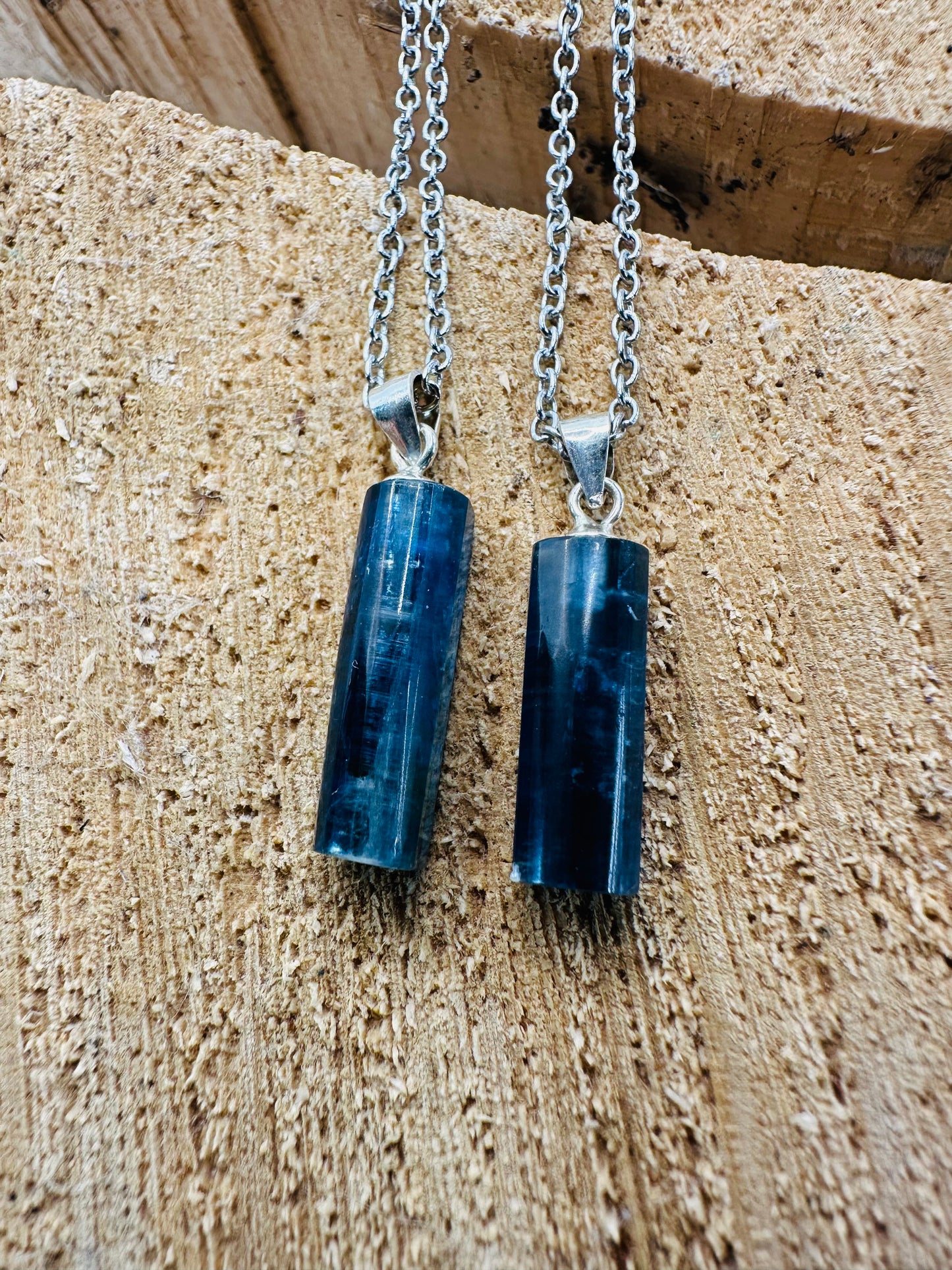 925 High Grade Kyanite Pendant