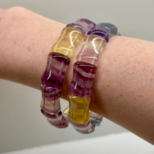Rainbow Fluorite Bracelets