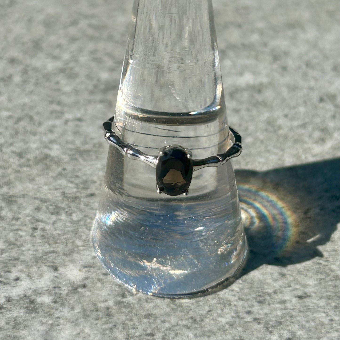 Hypersthene Adjustable 925 Ring