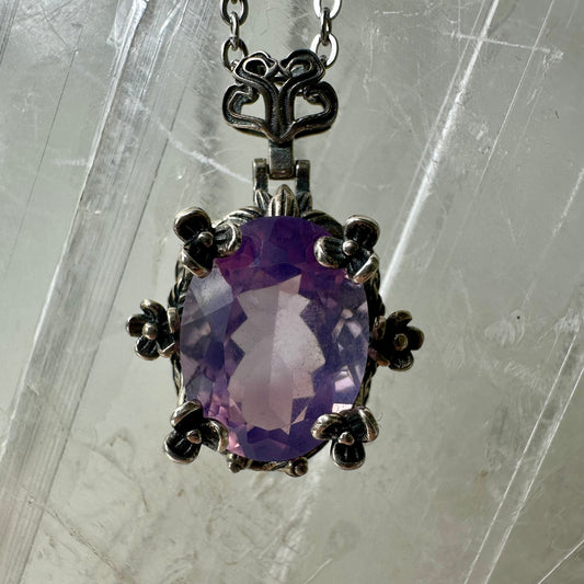 Lavender MoonStone Pendant