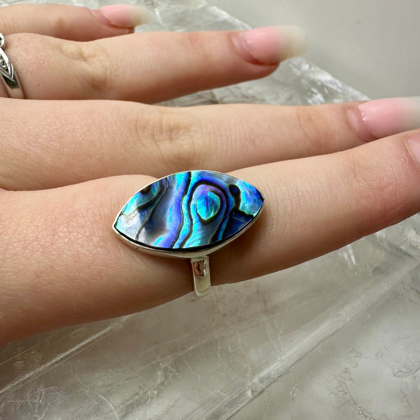 Abalone Shell (Size P) Ring