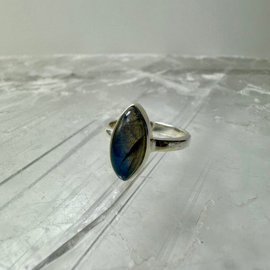 Labradorite (Size N/O) Ring
