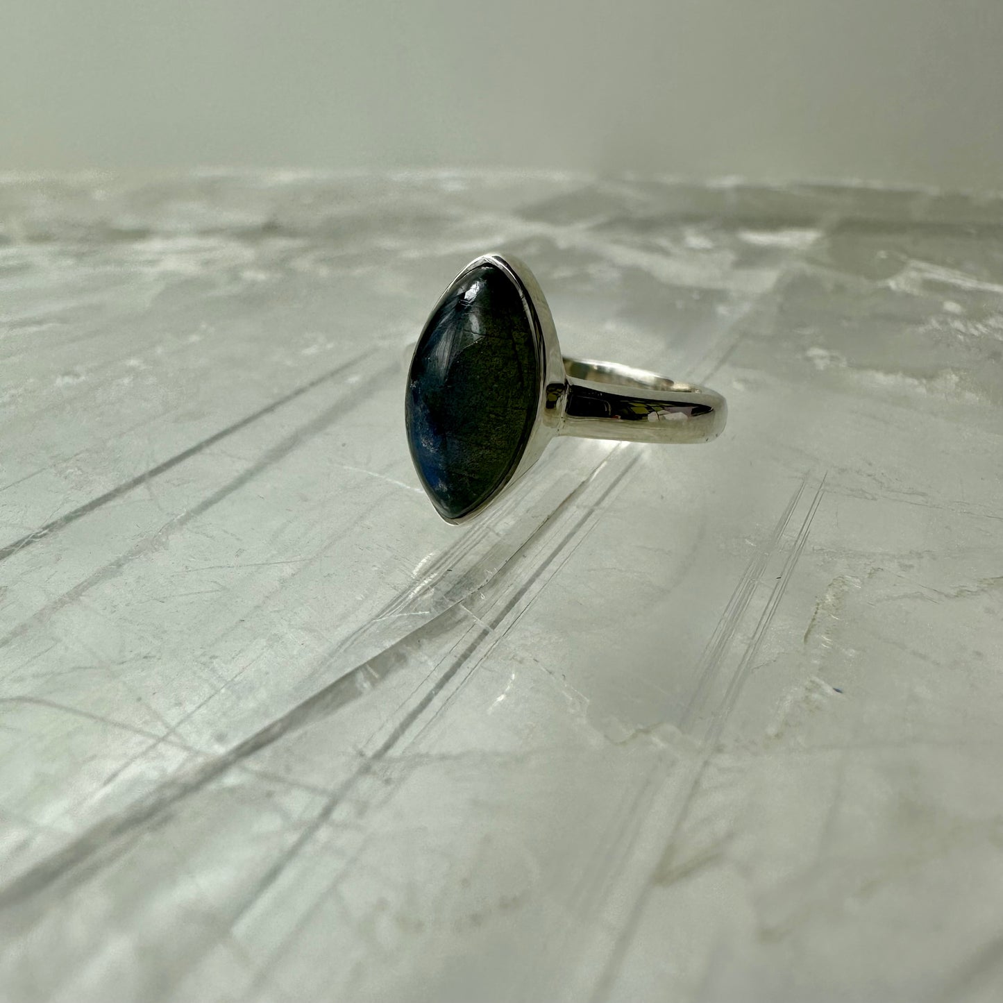Labradorite (Size O) Ring