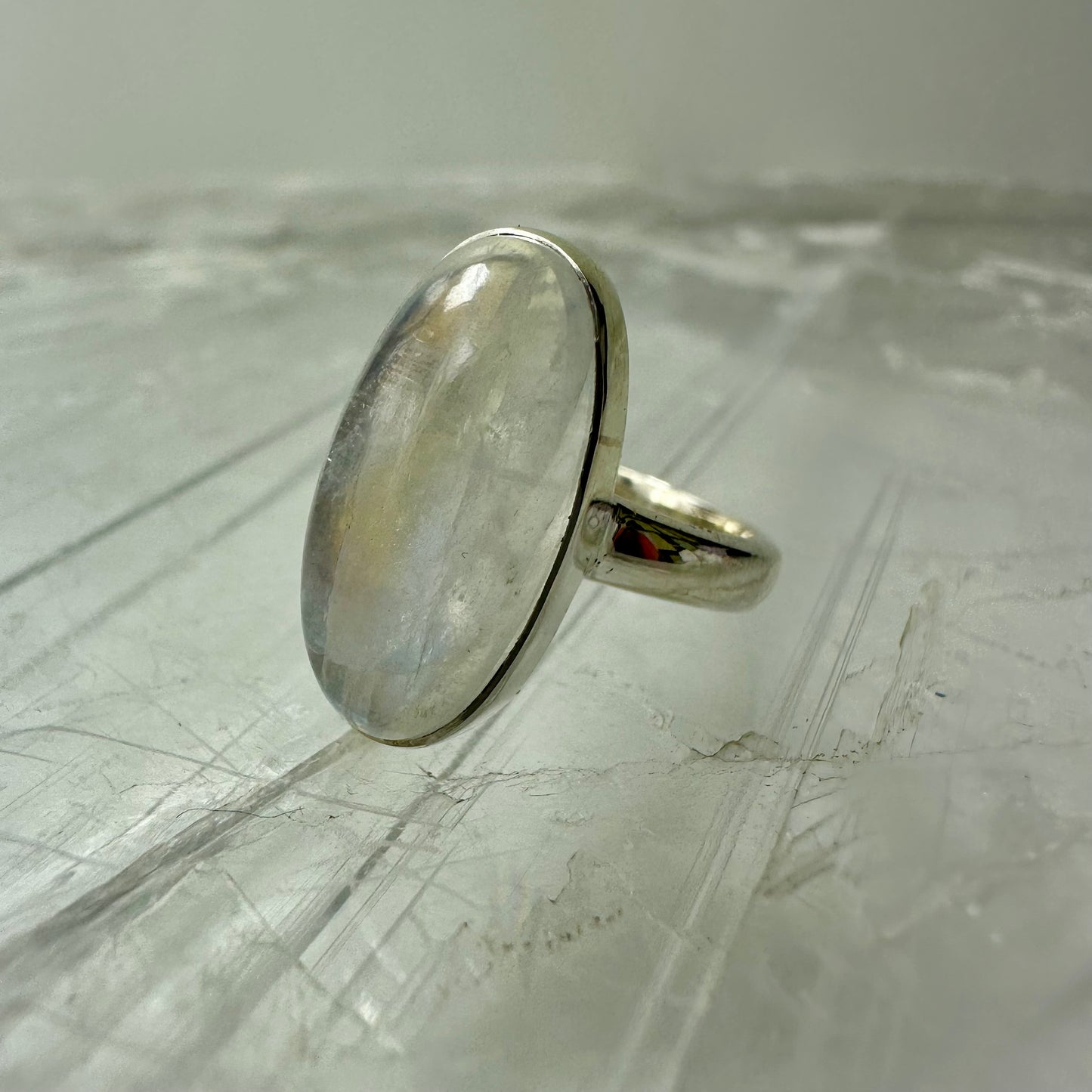 MoonStone (Size L) Ring